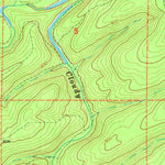 United States Geological Survey Cloudy, OK (1972, 24000-Scale) digital map