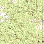 United States Geological Survey Clough Gulch, CA (1985, 24000-Scale) digital map