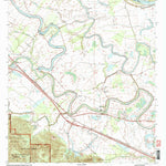 United States Geological Survey Cloutierville, LA (2003, 24000-Scale) digital map