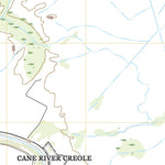 United States Geological Survey Cloutierville, LA (2020, 24000-Scale) digital map