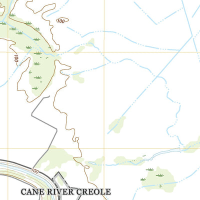 United States Geological Survey Cloutierville, LA (2020, 24000-Scale) digital map