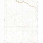 United States Geological Survey Clover Butte North, ID (1980, 24000-Scale) digital map