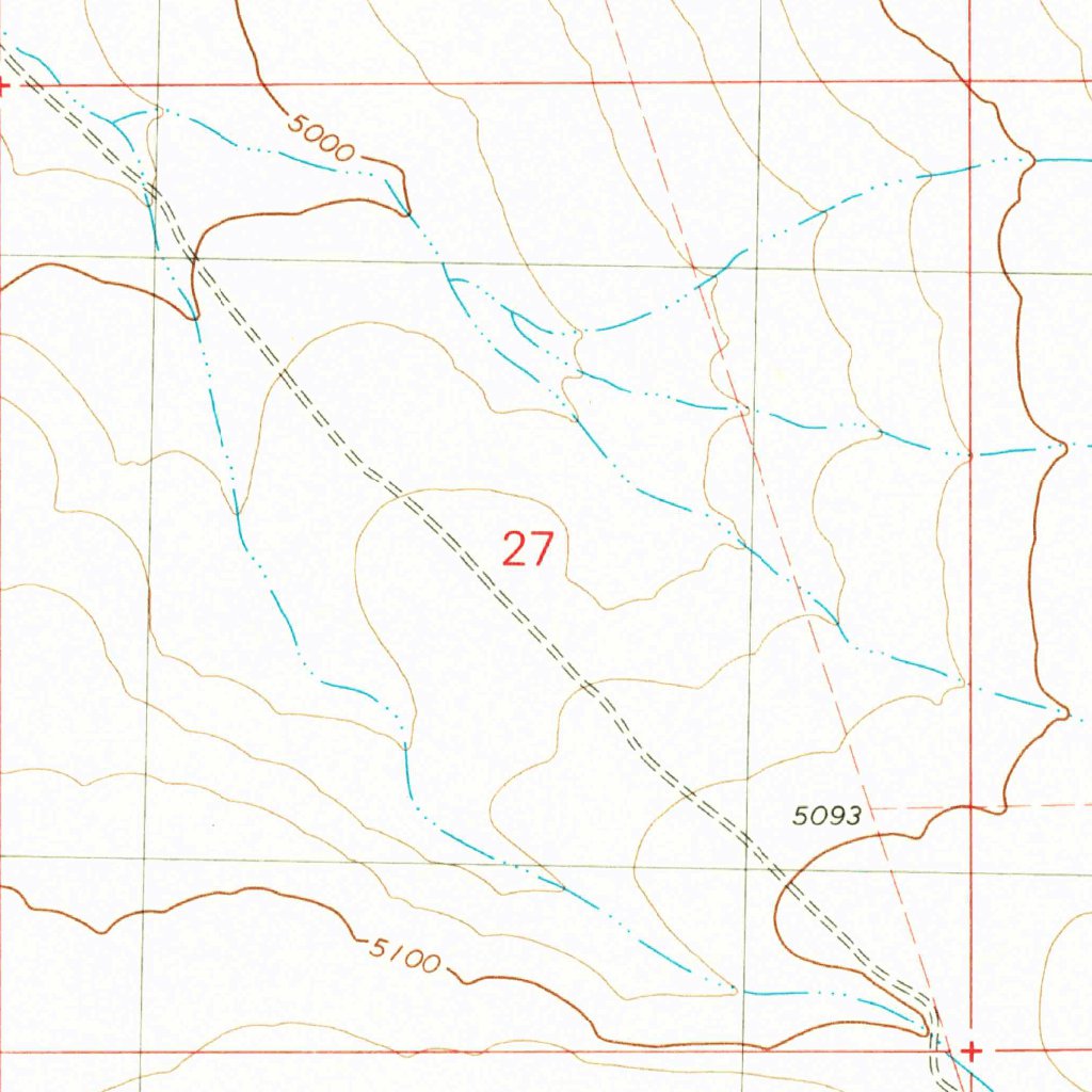 Clover Butte South, ID (1979, 24000-Scale) Map by United States ...