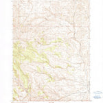 United States Geological Survey Clover Creek Ranch, OR (1990, 24000-Scale) digital map