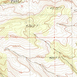 United States Geological Survey Clover Creek Ranch, OR (1990, 24000-Scale) digital map