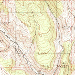 United States Geological Survey Clover Creek Ranch, OR (1990, 24000-Scale) digital map
