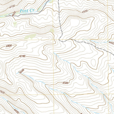United States Geological Survey Clover Creek Ranch, OR (2020, 24000-Scale) digital map
