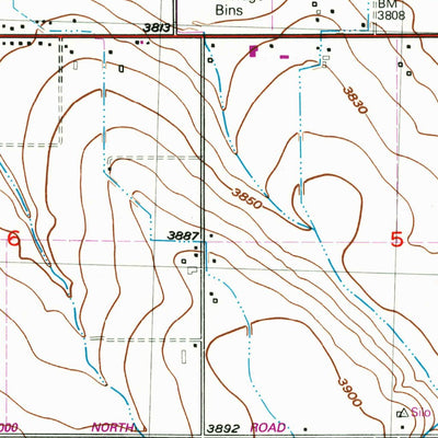United States Geological Survey Clover, ID (1951, 24000-Scale) digital map