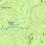 United States Geological Survey Clover Lick, WV (1977, 24000-Scale) digital map