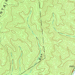 United States Geological Survey Clover Lick, WV (1977, 24000-Scale) digital map