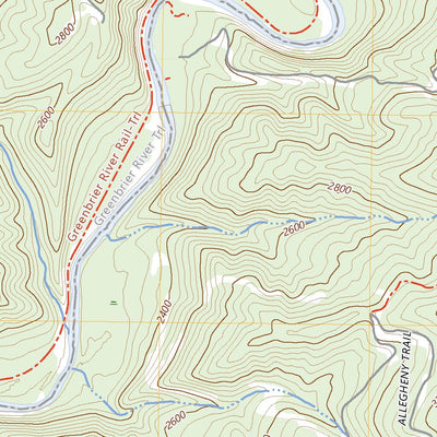 United States Geological Survey Clover Lick, WV (2023, 24000-Scale) digital map