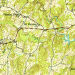 United States Geological Survey Clover, SC-NC (1949, 62500-Scale) digital map