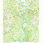 United States Geological Survey Clover, VA (1968, 24000-Scale) digital map
