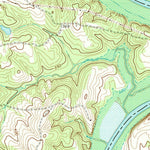 United States Geological Survey Clover, VA (1968, 24000-Scale) digital map