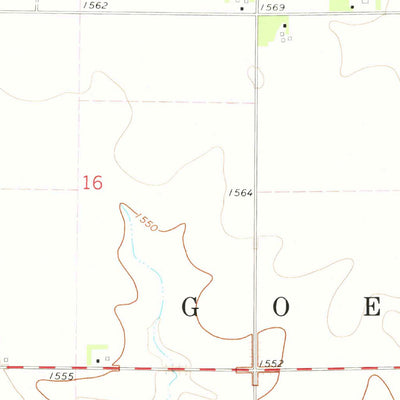 United States Geological Survey Cloverdale, IA (1972, 24000-Scale) digital map