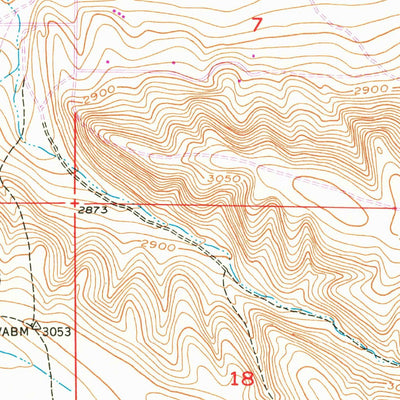 United States Geological Survey Cloverdale, ID (1953, 24000-Scale) digital map