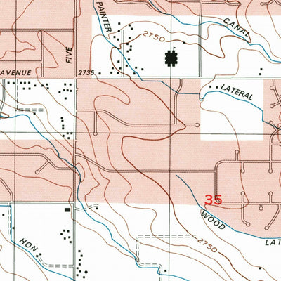 United States Geological Survey Cloverdale, ID (1998, 24000-Scale) digital map