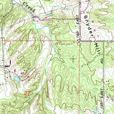 United States Geological Survey Cloverdale, IN (1970, 24000-Scale) digital map