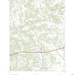 United States Geological Survey Cloverdale, IN (2022, 24000-Scale) digital map