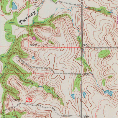 United States Geological Survey Cloverdale, KS (1962, 24000-Scale) digital map