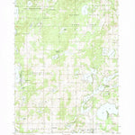 United States Geological Survey Cloverdale, MI (1982, 24000-Scale) digital map