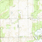 United States Geological Survey Cloverdale, MI (1982, 24000-Scale) digital map