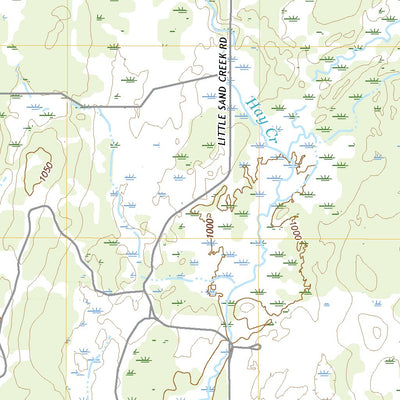 United States Geological Survey Cloverdale, MN (2022, 24000-Scale) digital map