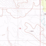 United States Geological Survey Cloverdale Ranch, NV (1980, 24000-Scale) digital map