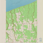 United States Geological Survey Cloverland, WI (1961, 24000-Scale) digital map