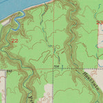 United States Geological Survey Cloverland, WI (1961, 24000-Scale) digital map