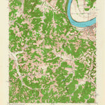 United States Geological Survey Cloverport, KY-IN (1953, 24000-Scale) digital map