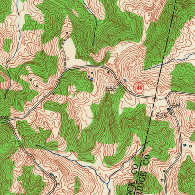 United States Geological Survey Cloverport, KY-IN (1953, 24000-Scale) digital map