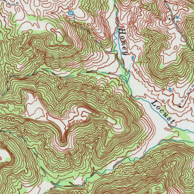 United States Geological Survey Cloverport, KY-IN (1970, 24000-Scale) digital map
