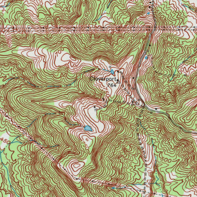 United States Geological Survey Cloverport, KY-IN (1970, 24000-Scale) digital map