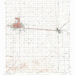 United States Geological Survey Clovis, NM-TX (1957, 62500-Scale) digital map