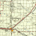 United States Geological Survey Clovis, NM-TX (1958, 250000-Scale) digital map