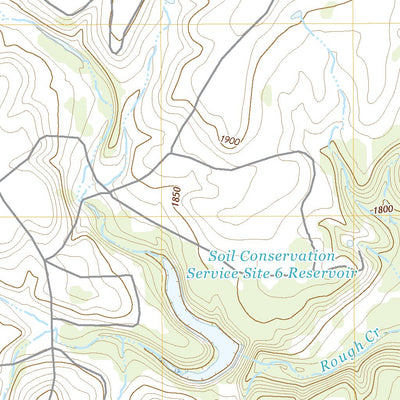 United States Geological Survey Club Hollow, TX (2022, 24000-Scale) digital map