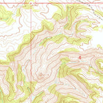 United States Geological Survey Clubfoot Creek, MT (1967, 24000-Scale) digital map