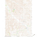 United States Geological Survey Cluster Buttes NW, MT (1982, 24000-Scale) digital map