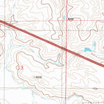 United States Geological Survey Cluster Buttes SW, MT (1982, 24000-Scale) digital map