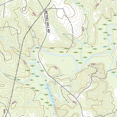 United States Geological Survey Cluster Springs, VA (2019, 24000-Scale) digital map