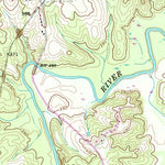 United States Geological Survey Cluster Springs, VA-NC (1968, 24000-Scale) digital map