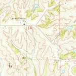 United States Geological Survey Clutier, IA (1971, 24000-Scale) digital map