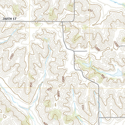 United States Geological Survey Clutier, IA (2022, 24000-Scale) digital map