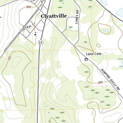 United States Geological Survey Clyattville, GA (2020, 24000-Scale) digital map