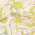 United States Geological Survey Clyde, NC (1941, 24000-Scale) digital map