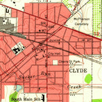 United States Geological Survey Clyde, OH (1959, 24000-Scale) digital map