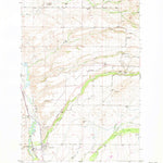 United States Geological Survey Clyde Park, MT (1951, 24000-Scale) digital map