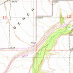 United States Geological Survey Clyde Park, MT (1951, 24000-Scale) digital map