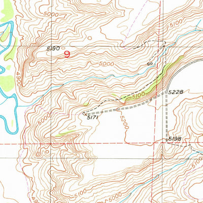 United States Geological Survey Clyde Park, MT (1951, 24000-Scale) digital map